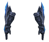 Lightning White Wizard Gloves