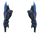 Lightning White Wizard Gloves