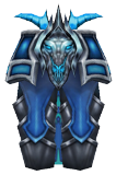 Blue Eye White Wizard Pants